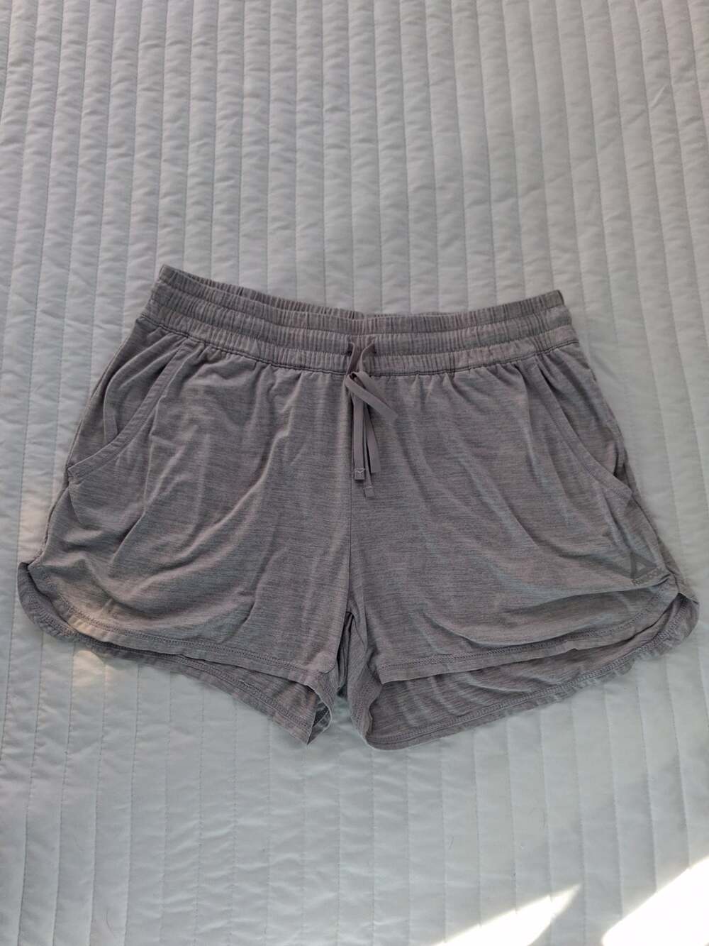 Reebok Grey Running Shorts - Women's Size Small